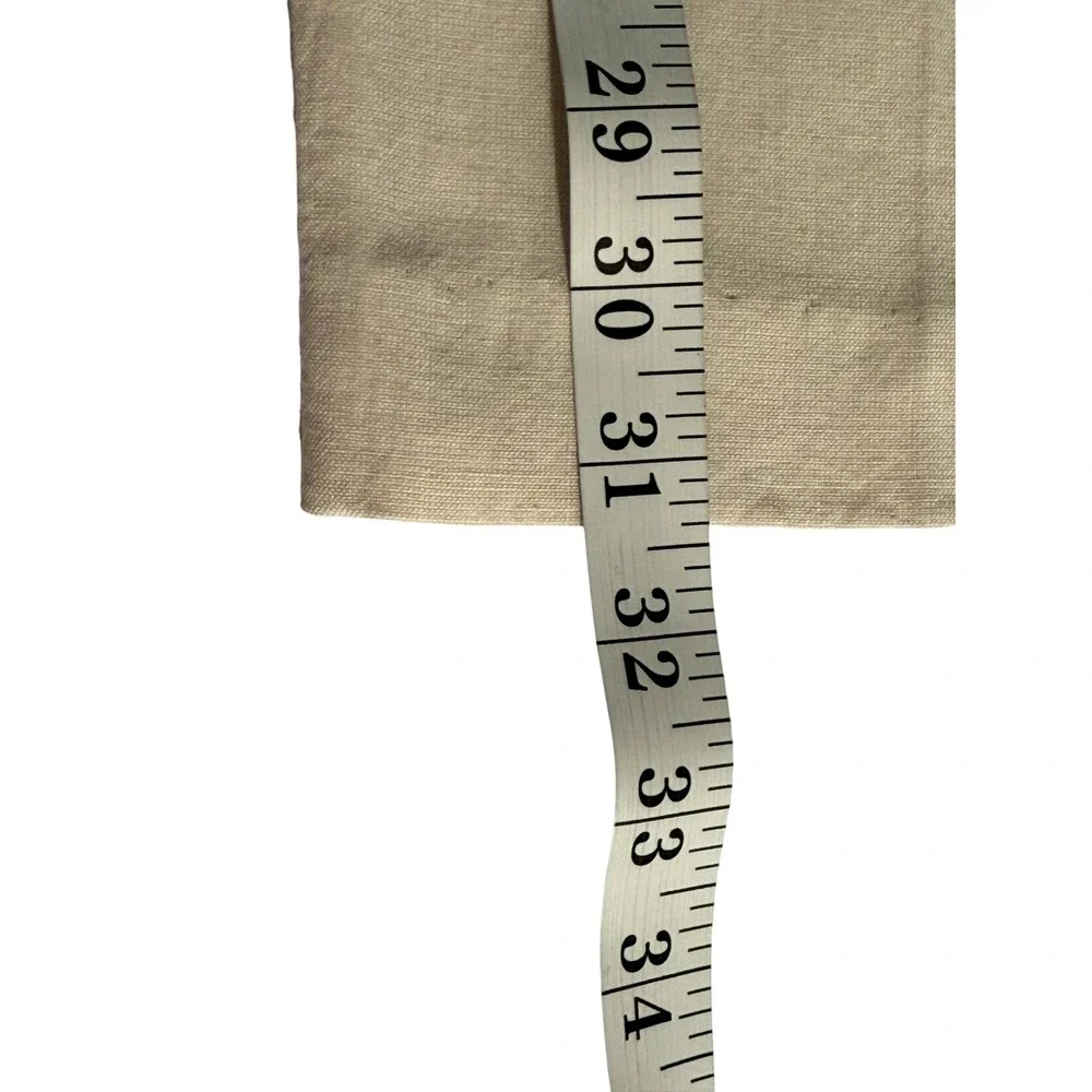 J.Crew Ludlow Mens Beige Cotton Linen Blend Suit Pants Trousers 38x32 Slim Fit